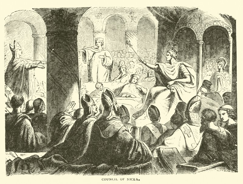 Concilie van Nicea door English School