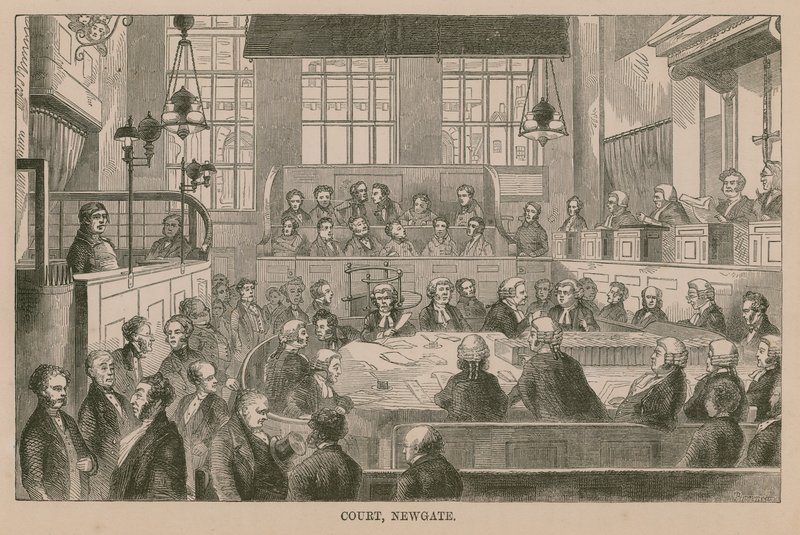 Rechtbank, Newgate door English School