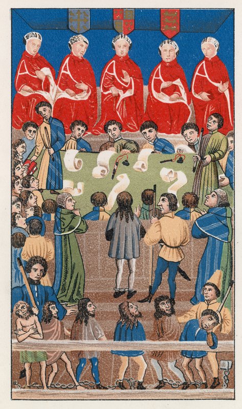 Hof van de Koningsbank, tijd koning Hendrik VI door English School