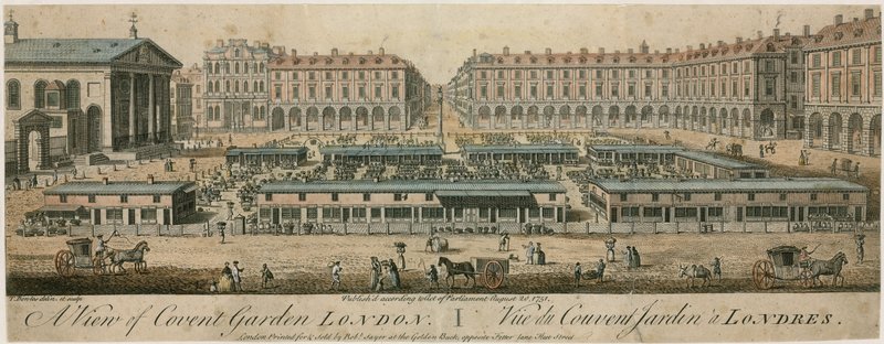 Covent Garden Market, Londen door English School