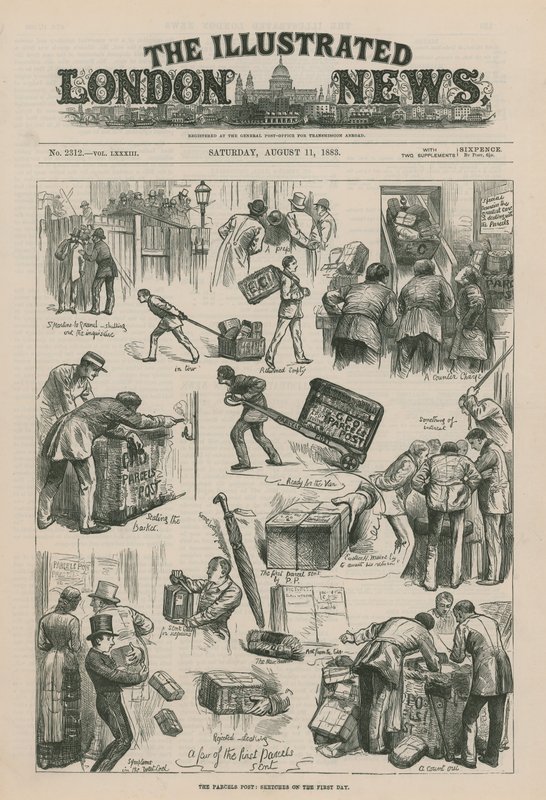 Omslag van de Illustrated London News door English School