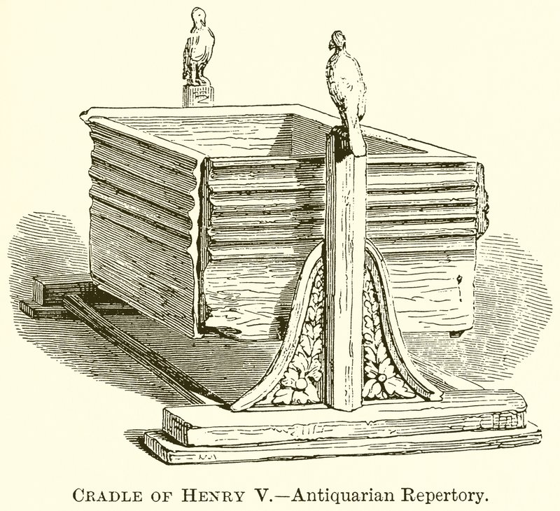 Wieg van Hendrik V.--Antiquarian Repertory door English School