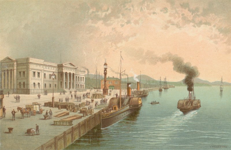 Custom House Quay, Greenock door English School