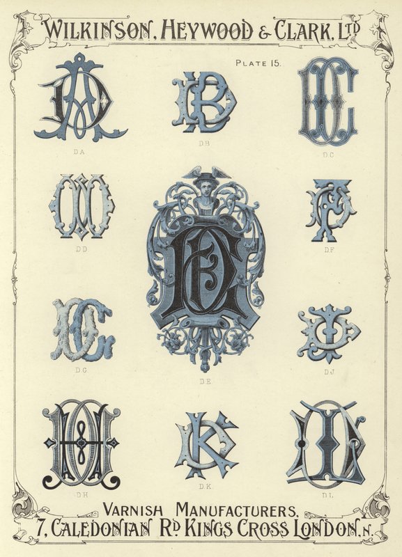 DA, DB, DC, DD, DE, DF, DG, DJ, DH, DK, DL door English School