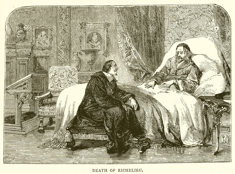 Dood van Richelieu door English School