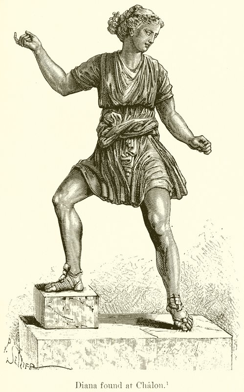 Diana gevonden in Chalon door English School