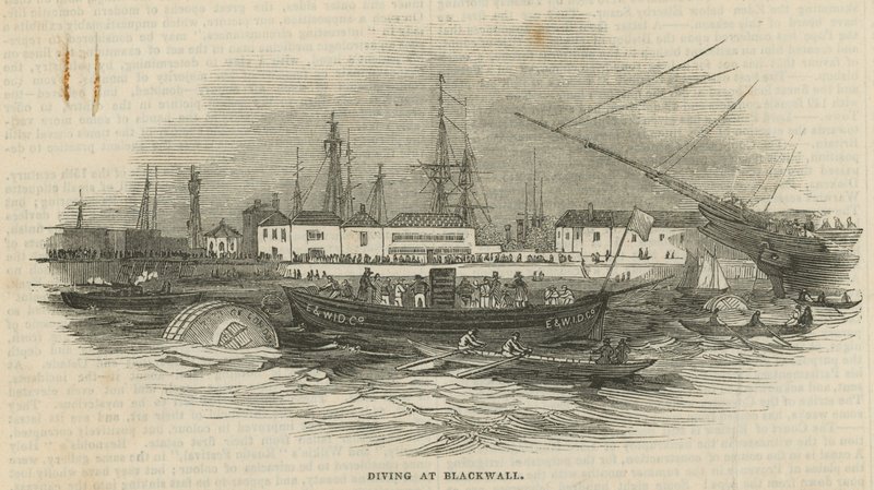 Duiken bij Blackwall door English School