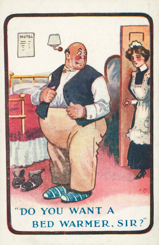 Wilt u een bedverwarmer, meneer? door English School
