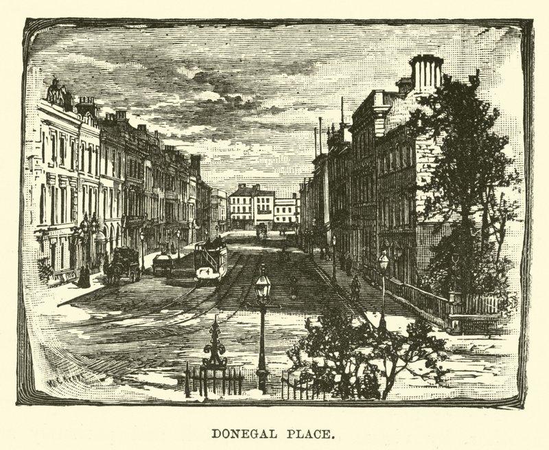 Donegal Place door English School