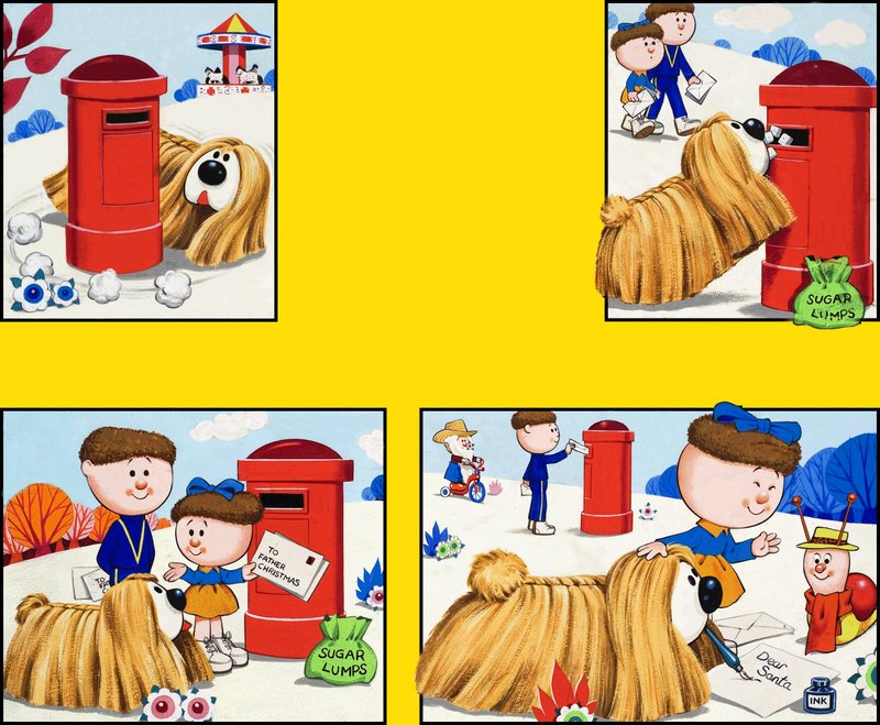Dougal door English School