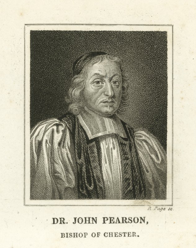 Dr John Peason, Bisschop van Chester (gravure) door English School