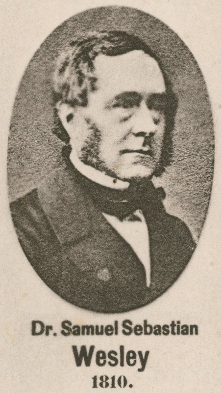 Dr Samuel Sebastian Wesley door English School