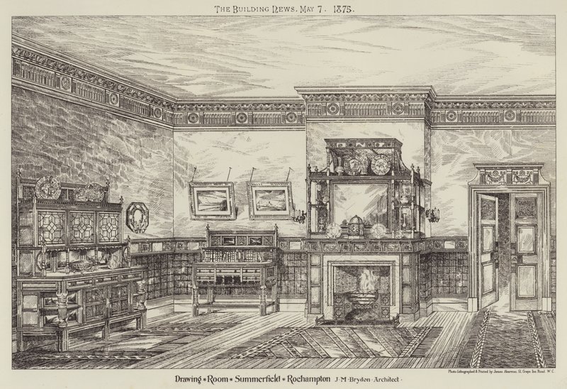 Salon, Summerfield, Roehampton door English School