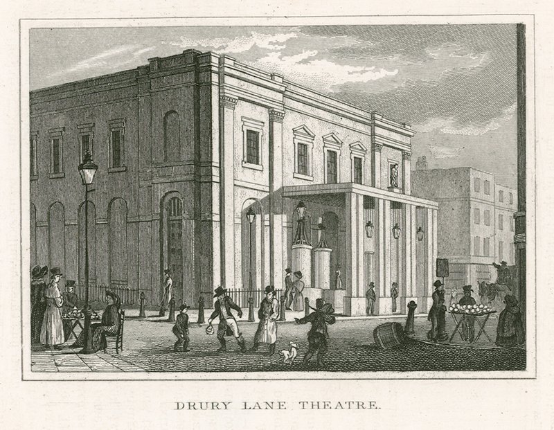 Drury Lane Theatre, Londen door English School