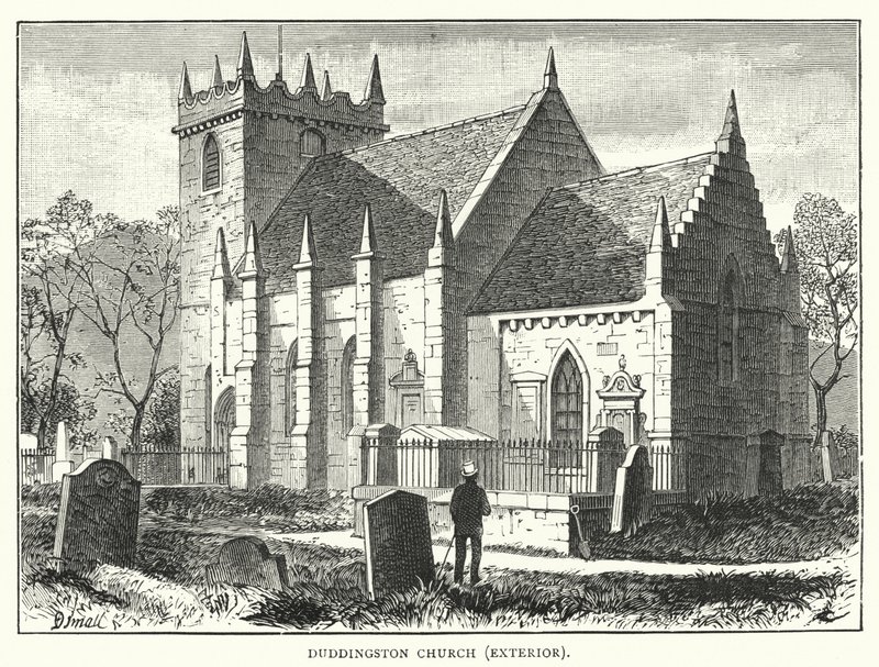 Duddingston Kerk, Exterieur door English School