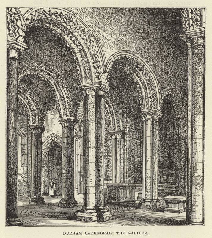 Durham Kathedraal, de Galilea door English School