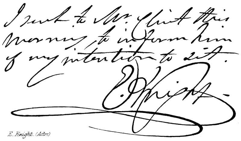 E. Knight (Acteur) door English School