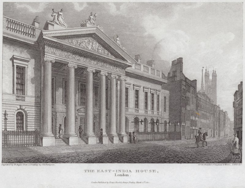 East-India House aan Leadenhall Street door English School