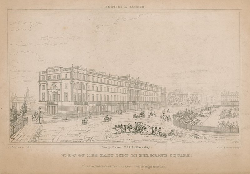 Gebouwen van Londen door English School