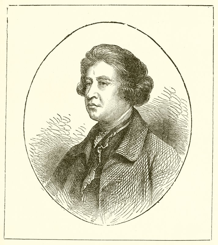 Edmund Burke door English School