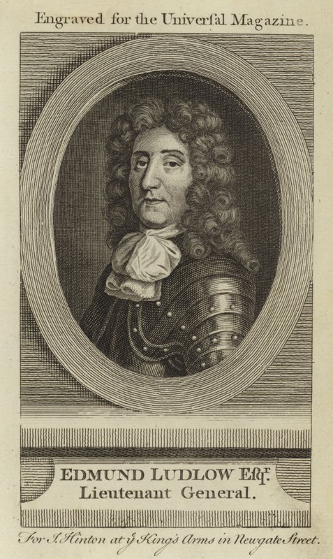 Edmund Ludlow Esquire, luitenant-generaal door English School