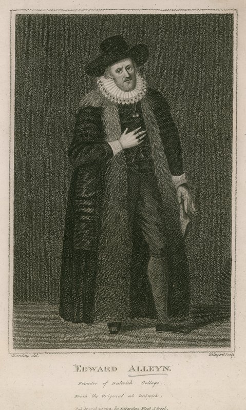 Edward Alleyn, oprichter van Dulwich College door English School
