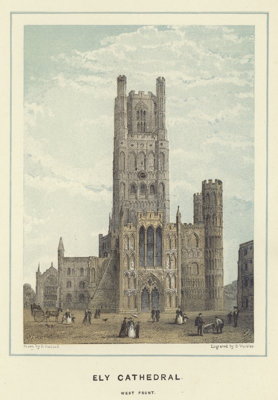 Ely Kathedraal, westfront door English School