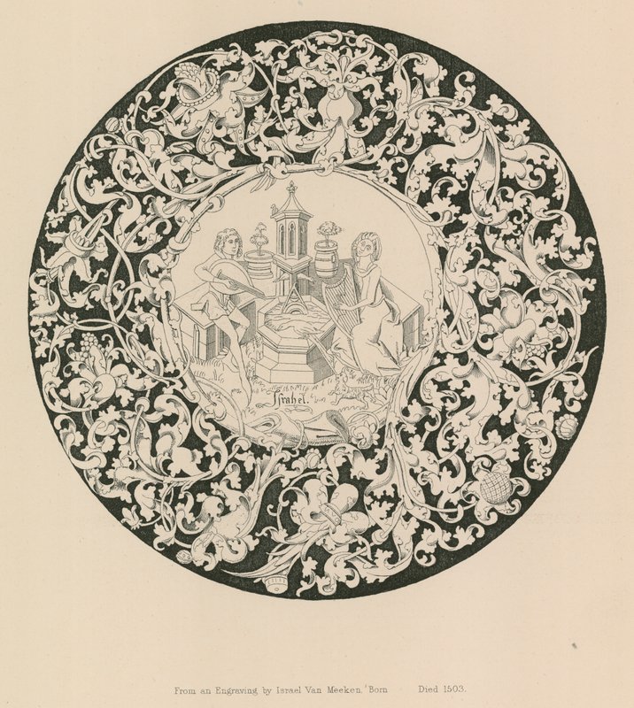 Gravure, Israel Van Meeken door English School