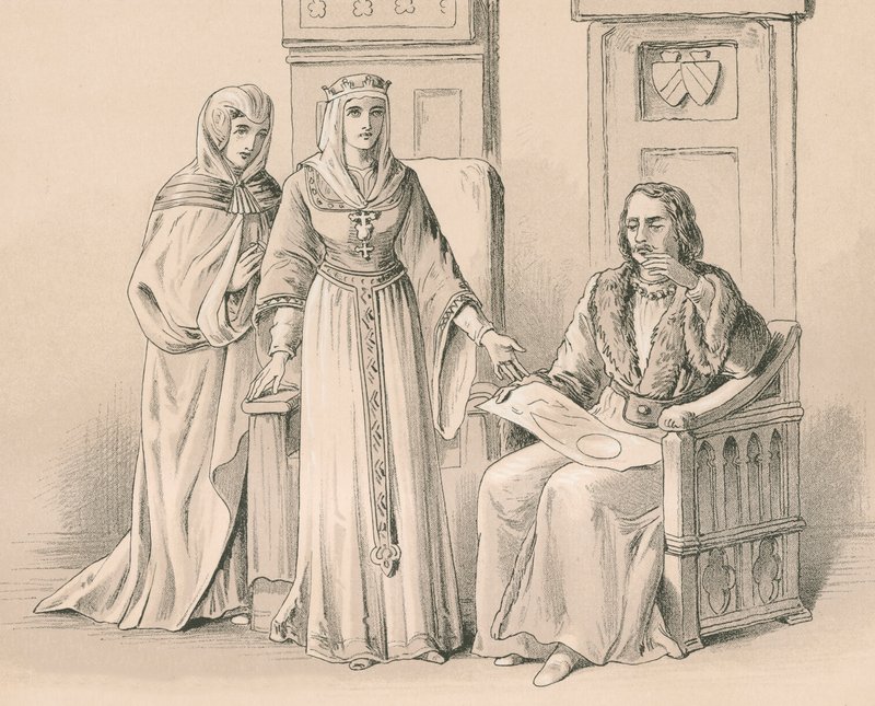 Enthousiasme van Koningin Isabella voor Columbus