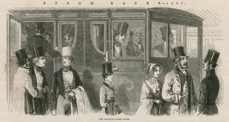 Epson Races 1847: De Spoorweg - Eerste Klasse door English School