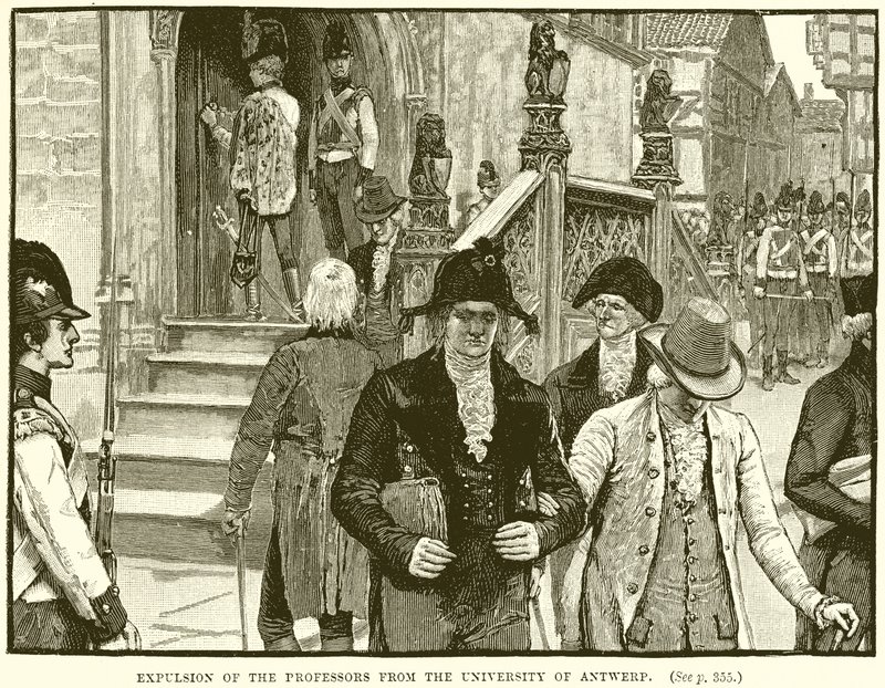 De Uitzetting van de Professoren van de Universiteit van Antwerpen door English School