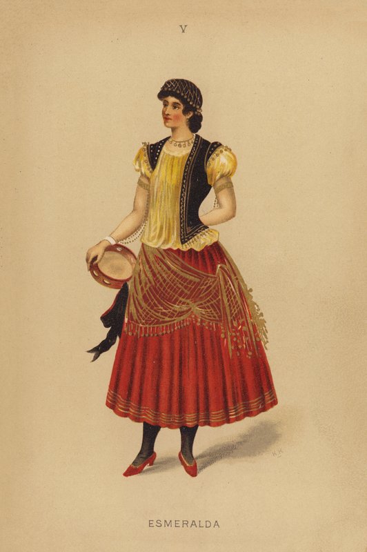 Verkleedkleding: Esmeralda door English School