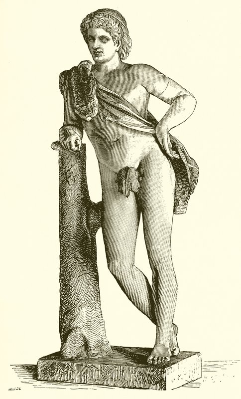 Faun van Praxiteles door English School