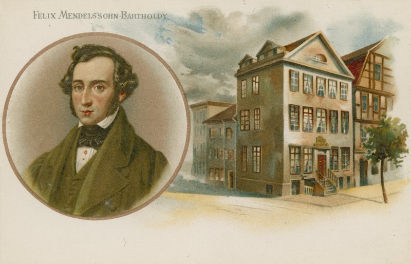 Felix Mendelssohn, Duitse componist en muzikant door English School