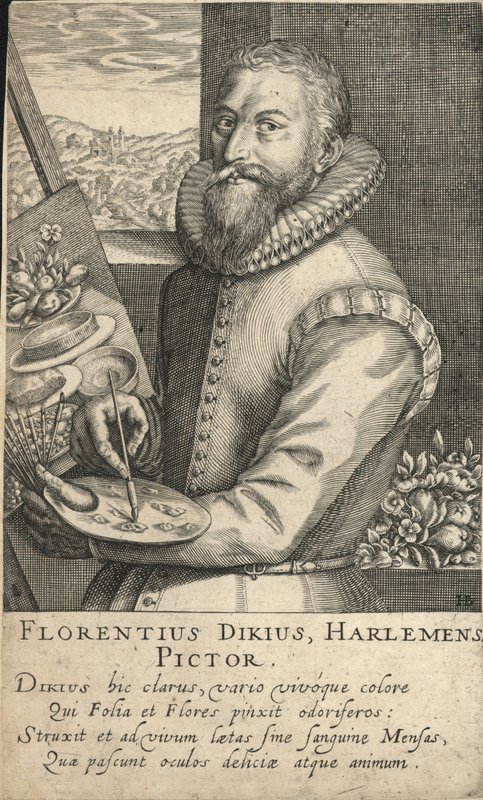 Floris Van Dijck, schilder uit Haarlem door English School