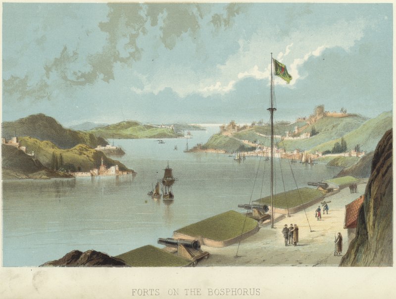 Forten van de Bosporus door English School