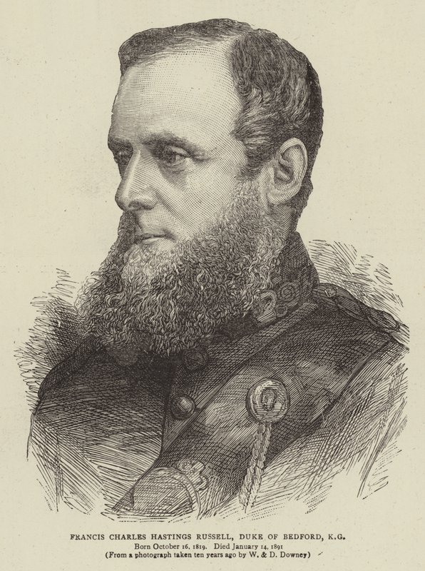Francis Charles Hastings Russell, hertog van Bedford, KG door English School