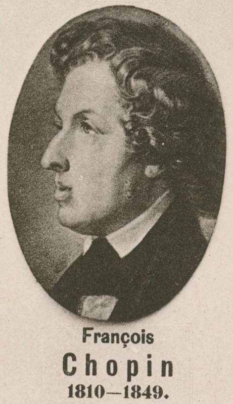 Francois Chopin door English School