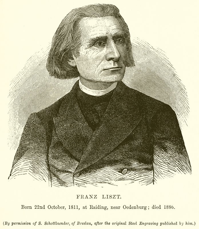 Franz Liszt door English School