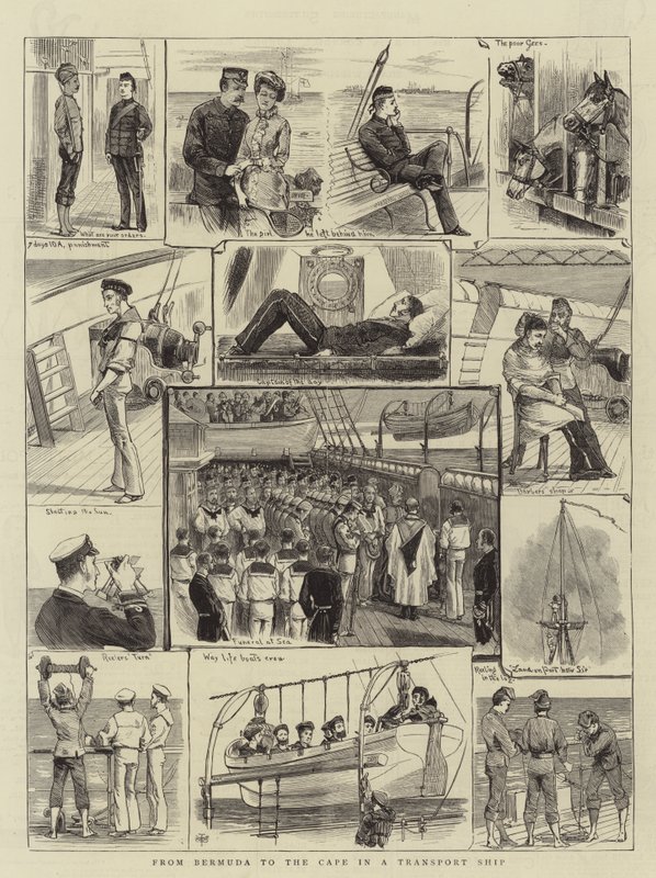 Van Bermuda naar de Kaap in een transportschip door English School