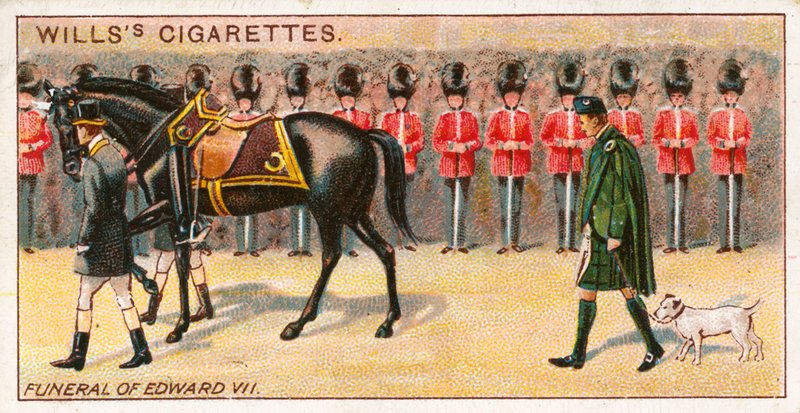 Begrafenis van koning Edward VII door English School