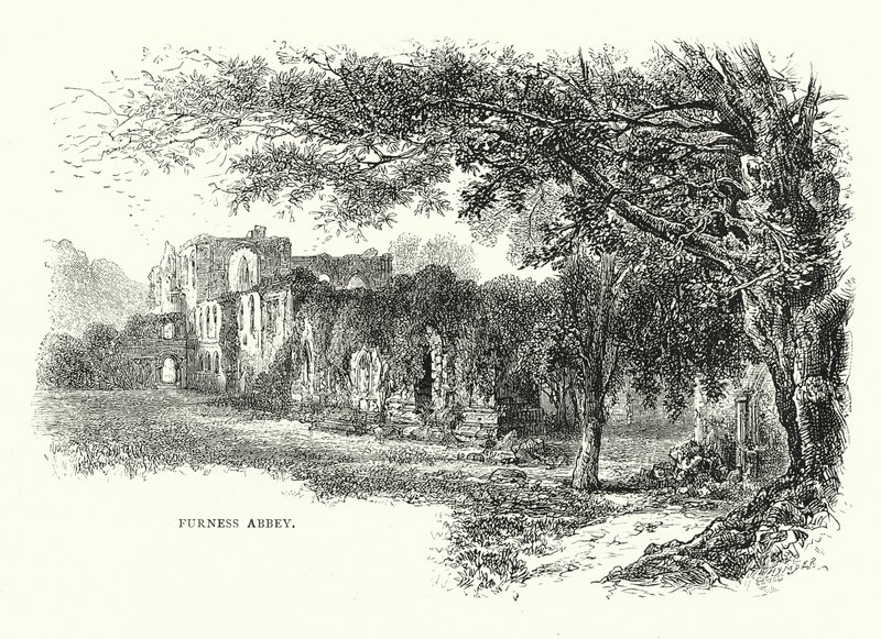 Furness Abbey door English School