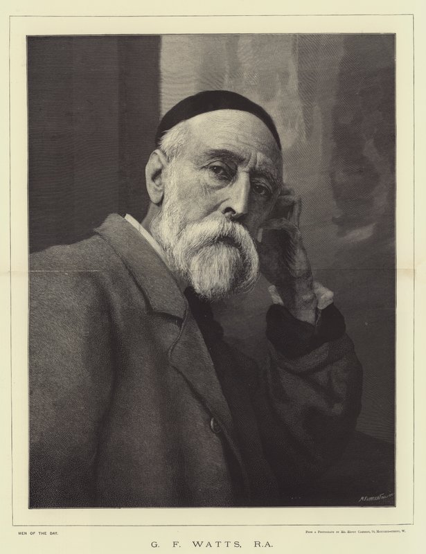 G F Watts, RA door English School