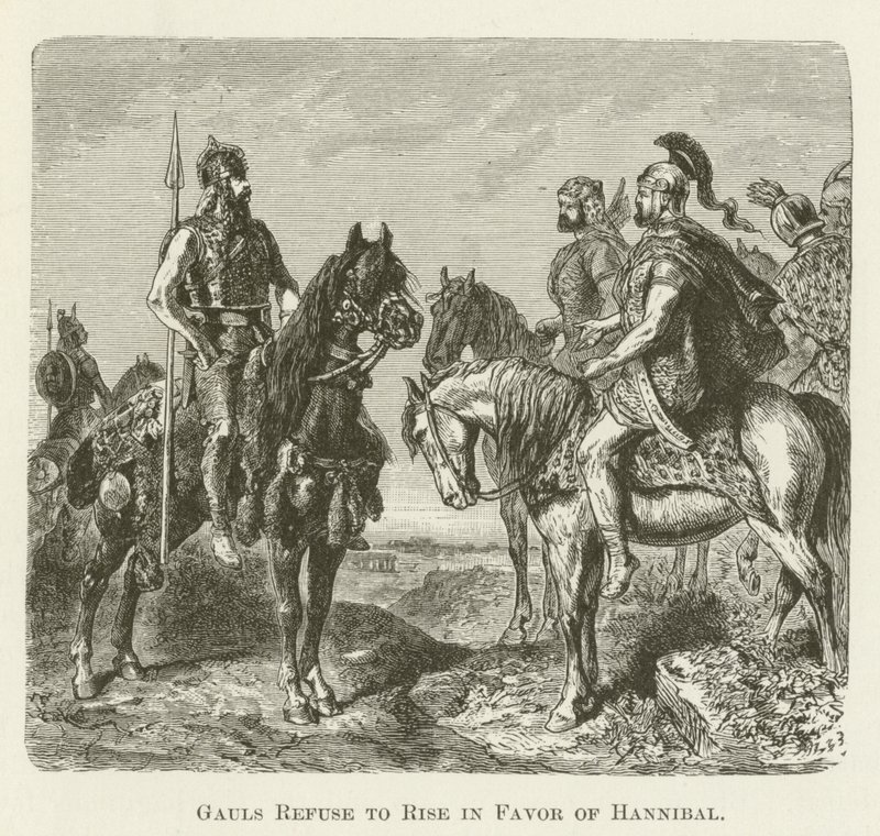 Galliërs weigeren op te staan ten gunste van Hannibal door English School