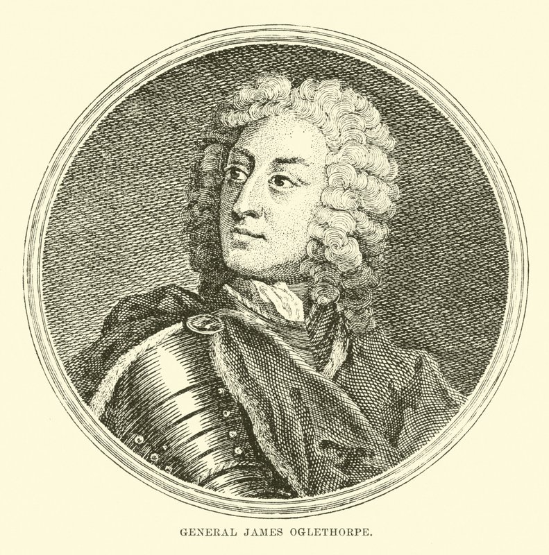 Generaal James Oglethorpe door English School