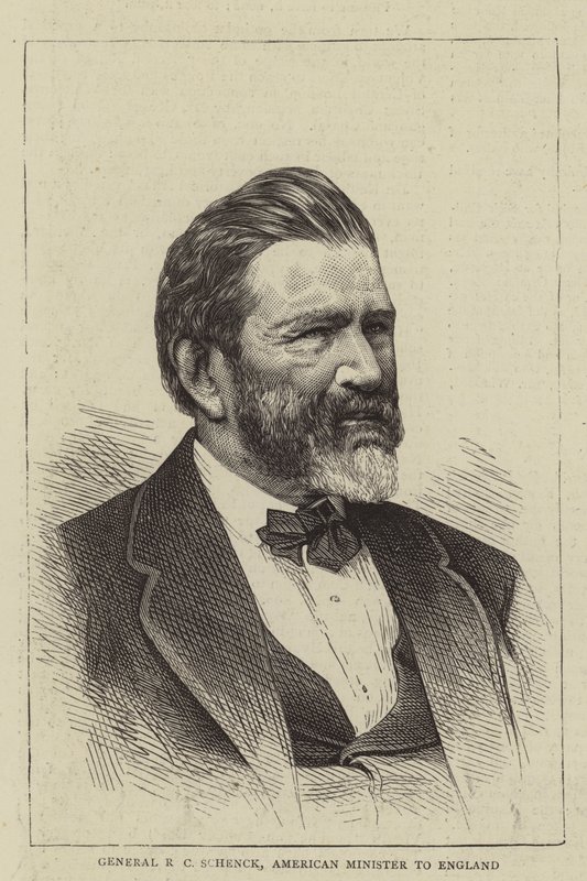Generaal R C Schenck, Amerikaanse minister in Engeland door English School