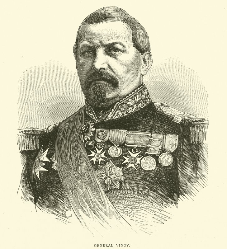 Generaal Vinoy, oktober 1870 door English School