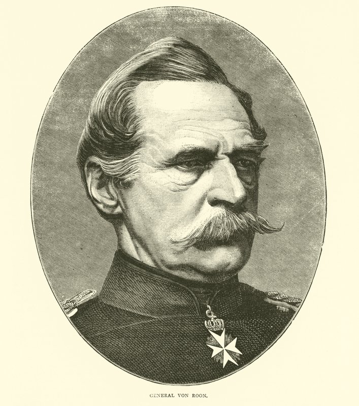Generaal Von Roon, augustus 1870 door English School