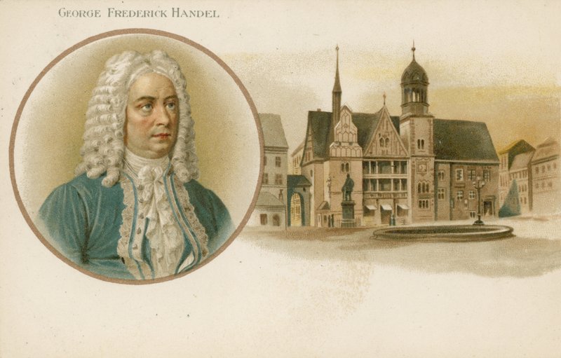 George Frideric Handel, Duits-gebore Britse componist door English School