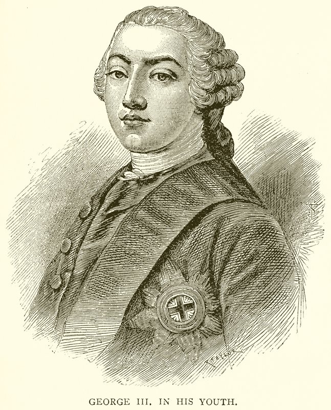 George III in zijn Jeugd door English School
